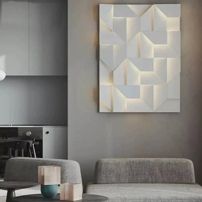 DecorBites™ Leanne | Geometric Wall Lamp