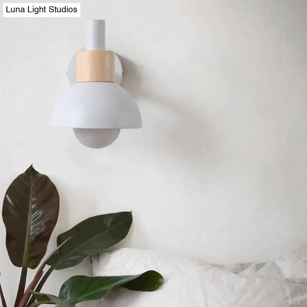 DecorBites™ Leanne  | Wooden Wall Lamp