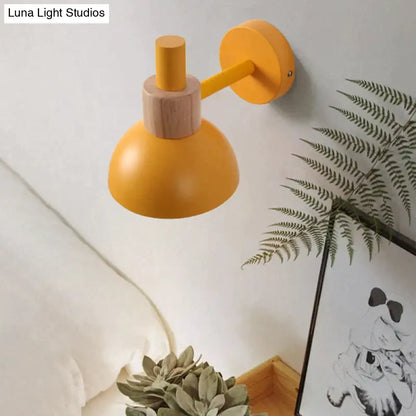 DecorBites™ Leanne  | Wooden Wall Lamp