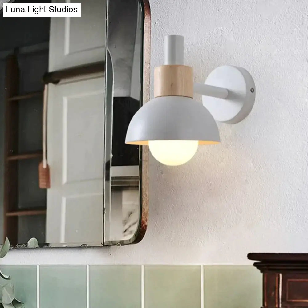 DecorBites™ Leanne  | Wooden Wall Lamp