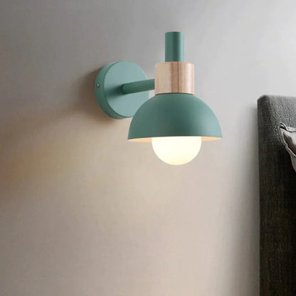 DecorBites™ Leanne  | Wooden Wall Lamp