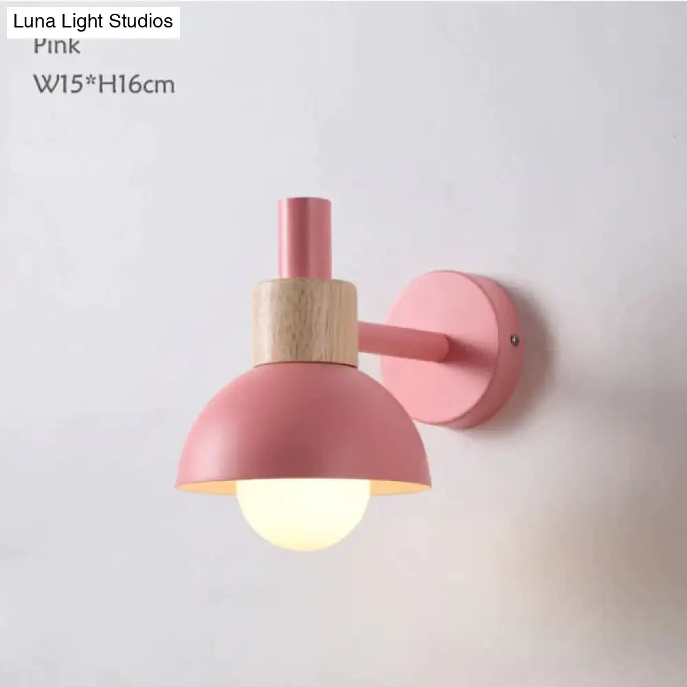 DecorBites™ Leanne  | Wooden Wall Lamp