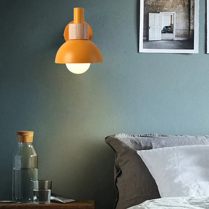 DecorBites™ Leanne  | Wooden Wall Lamp