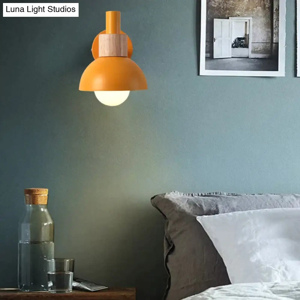 DecorBites™ Leanne  | Wooden Wall Lamp