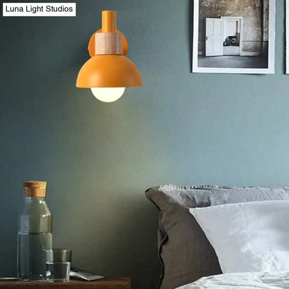 DecorBites™ Leanne  | Wooden Wall Lamp