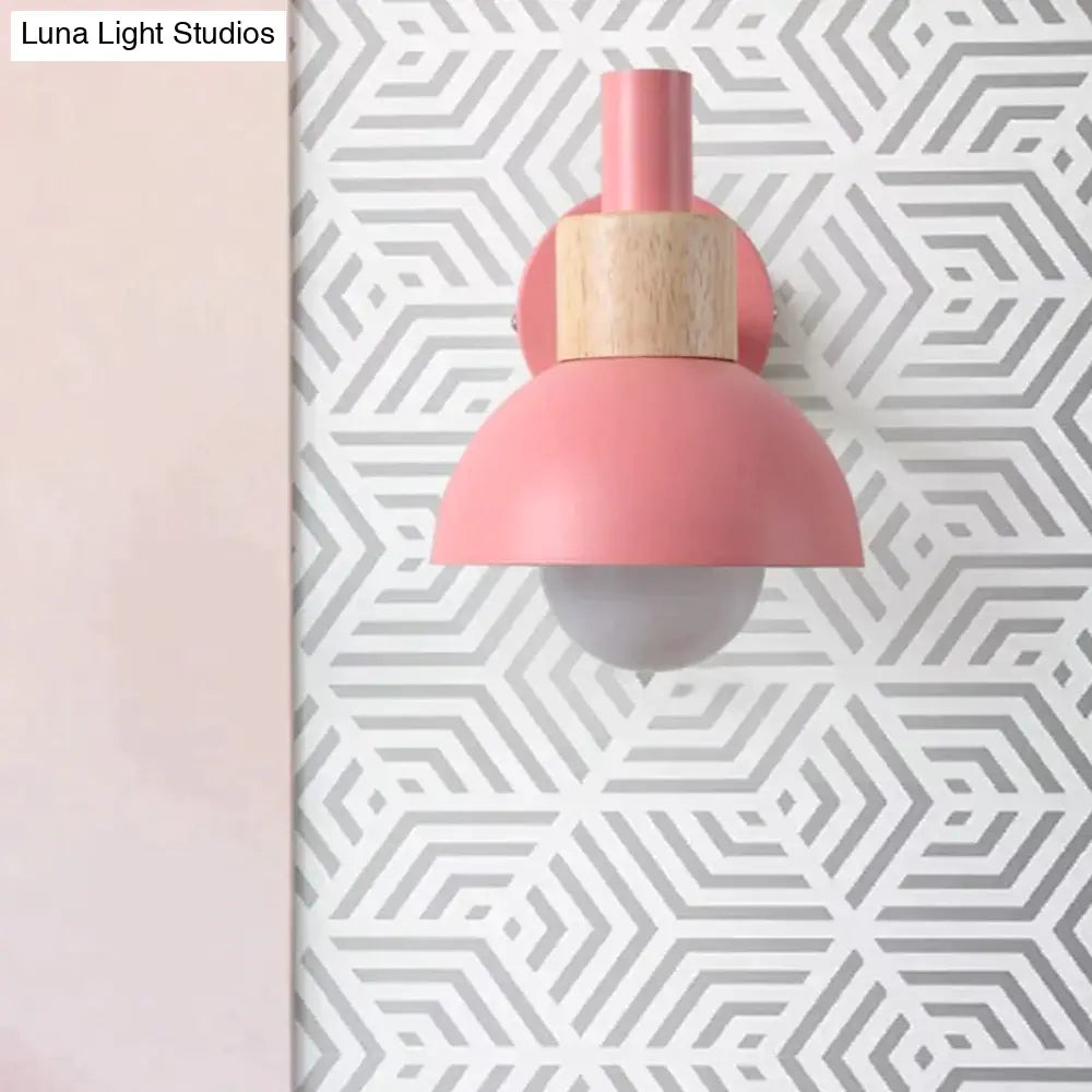 DecorBites™ Leanne  | Wooden Wall Lamp