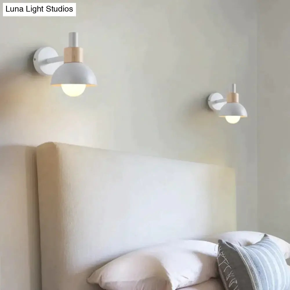 DecorBites™ Leanne  | Wooden Wall Lamp