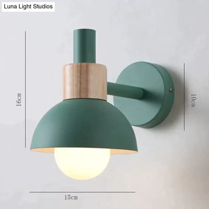 DecorBites™ Leanne  | Wooden Wall Lamp