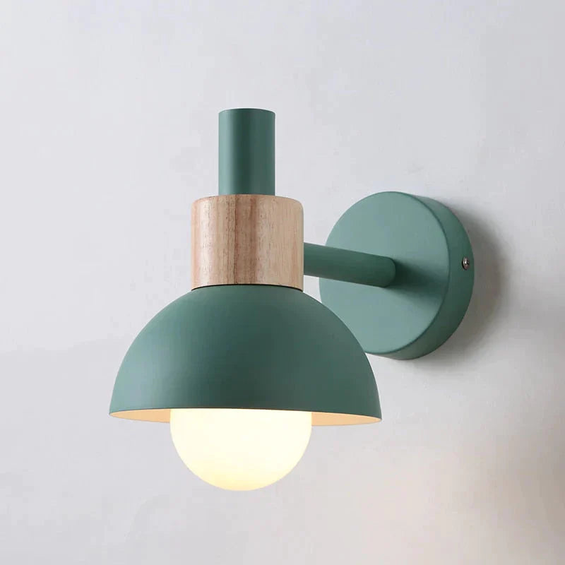 DecorBites™ Leanne  | Wooden Wall Lamp