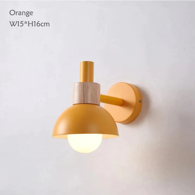 DecorBites™ Leanne  | Wooden Wall Lamp