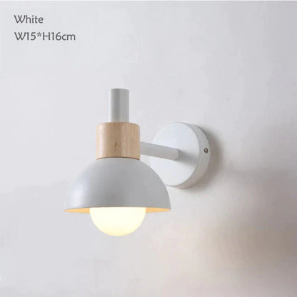 DecorBites™ Leanne  | Wooden Wall Lamp