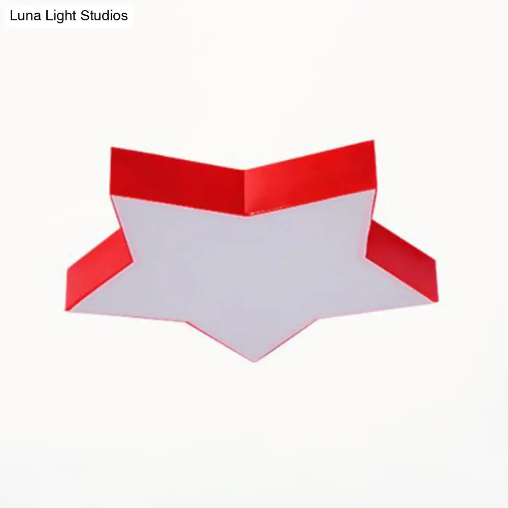 DecorBites™ DecorBites™ LED Acrylic Ceiling Light for Child's Room - Simplistic Star Design - Flush Mount