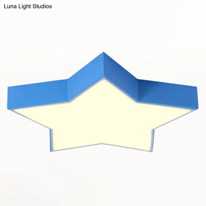 DecorBites™ DecorBites™ LED Acrylic Ceiling Light for Child's Room - Simplistic Star Design - Flush Mount