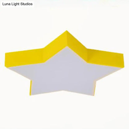 DecorBites™ DecorBites™ LED Acrylic Ceiling Light for Child's Room - Simplistic Star Design - Flush Mount