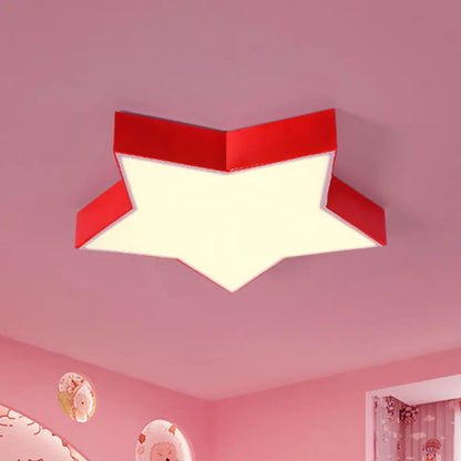 DecorBites™ DecorBites™ LED Acrylic Ceiling Light for Child's Room - Simplistic Star Design - Flush Mount