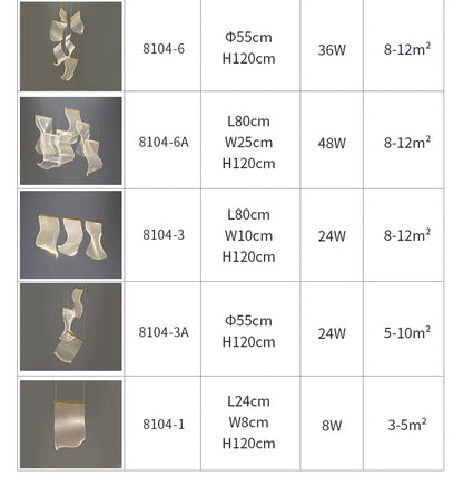 LED Ceiling Chandelier for Modern Home - Chandelier