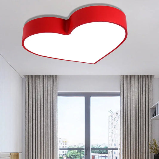 DecorBites™ DecorBites™ LED Ceiling Lamp for Boy Girl Bedroom - Modern Acrylic Flush Light in Candy Colors