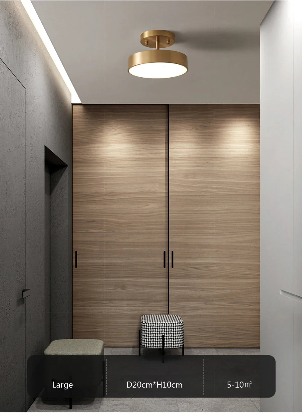 LED Ceiling Light for Bedroom and Living Room