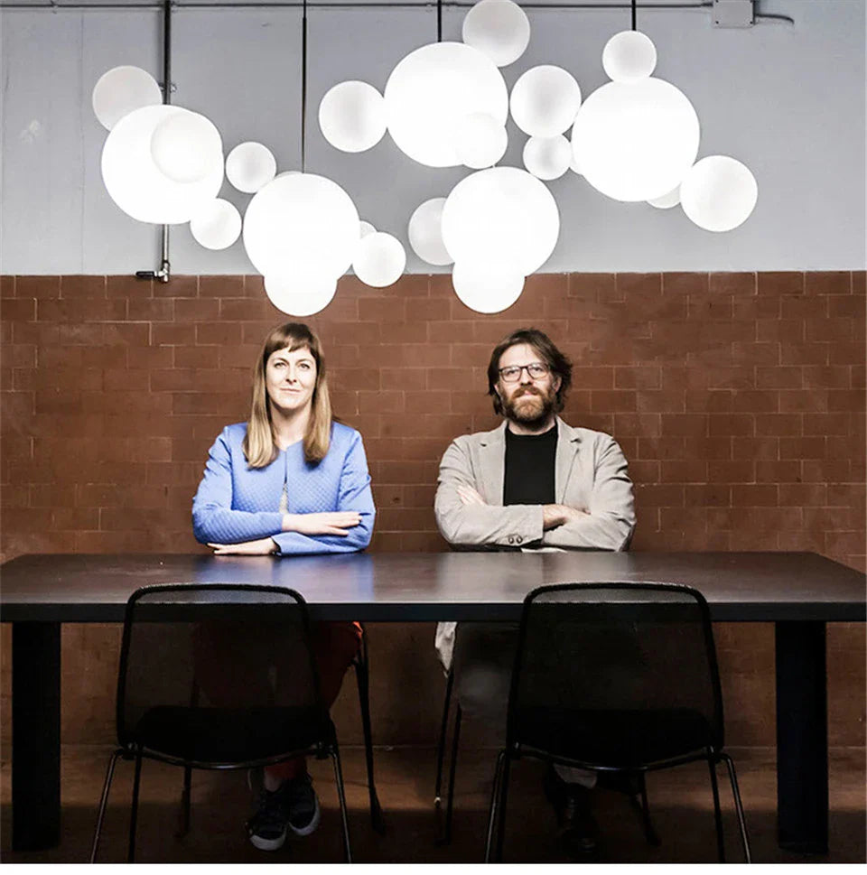 LED Chandelier for Nordic Decor - Bubble Ball - Chandelier