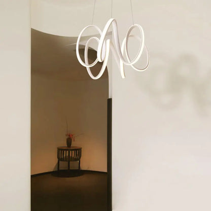 Lámpara de techo LED: Diseño minimalista moderno con pantalla acrílica blanca y luz blanca/cálida para sala de estar