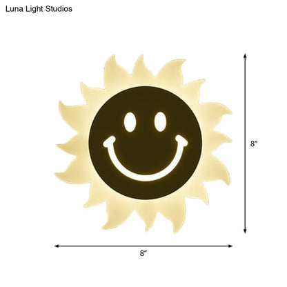 DecorBites™ LED Cloud Wall Sconce in White for Simple Living Room Lighting