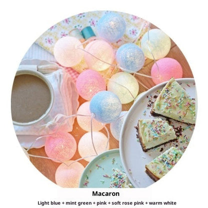 LED cotton ball lights