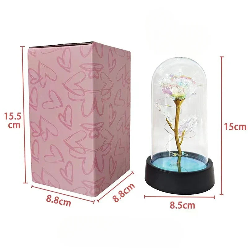 LED Eternal Rose Light for Valentine’s Day and Weddings