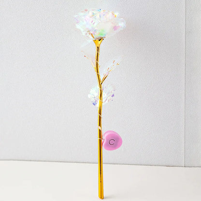 LED Eternal Rose Light for Valentine’s Day and Weddings - Led color