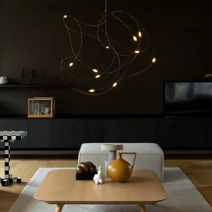 LED Firefly Chandelier for Hotel and Kitchen - Chandelier