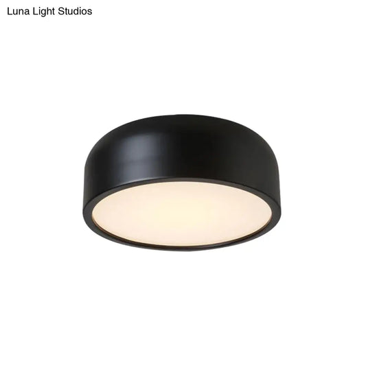 DecorBites™ DecorBites™ LED Flush Mount Ceiling Light for Modern Bedroom with Acrylic Dome Shade