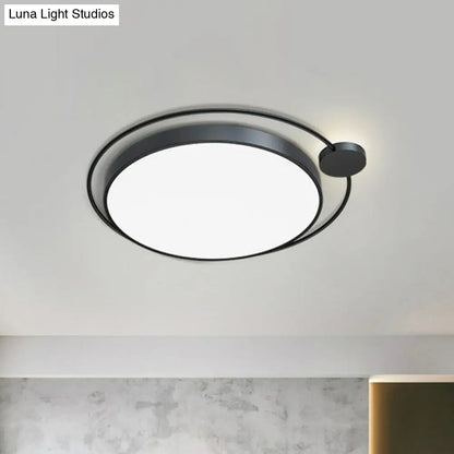 DecorBites™ DecorBites™ LED Flush Mount Ceiling Light with Acrylic Simplicity