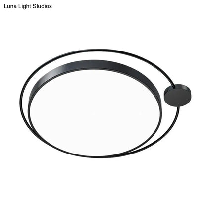 DecorBites™ DecorBites™ LED Flush Mount Ceiling Light with Acrylic Simplicity