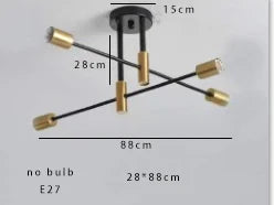 LED Magic Bean Chandelier for Indoor Lighting - 4H 88cm / No Blubs - Chandelier