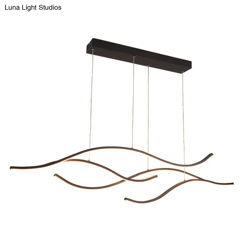 DecorBites™ LED Metal Pendant Light for Open Kitchen - Sleek & Simple Island Lighting Fixture