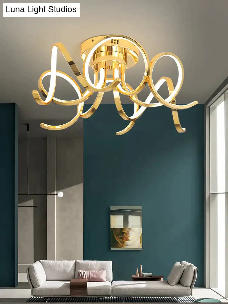 DecorBites™ LED Modern Iron Crystal Aluminum Acrylic LED Lamp.LED Light.Pendant Lights.LED Pendant Light.Pendant Lamp For Foyer Bedroom