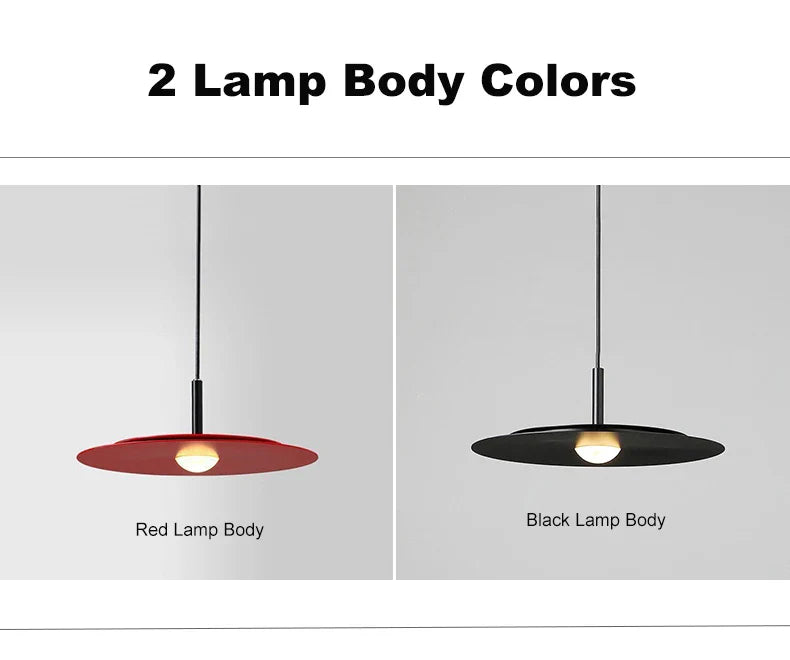 LED Nordic Flying Saucer Chandelier - Modern Decor