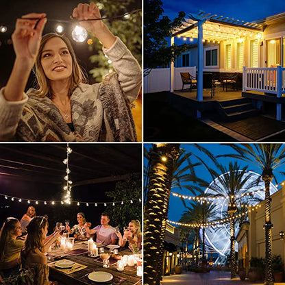 LED Outdoor String Lights for Wedding Party