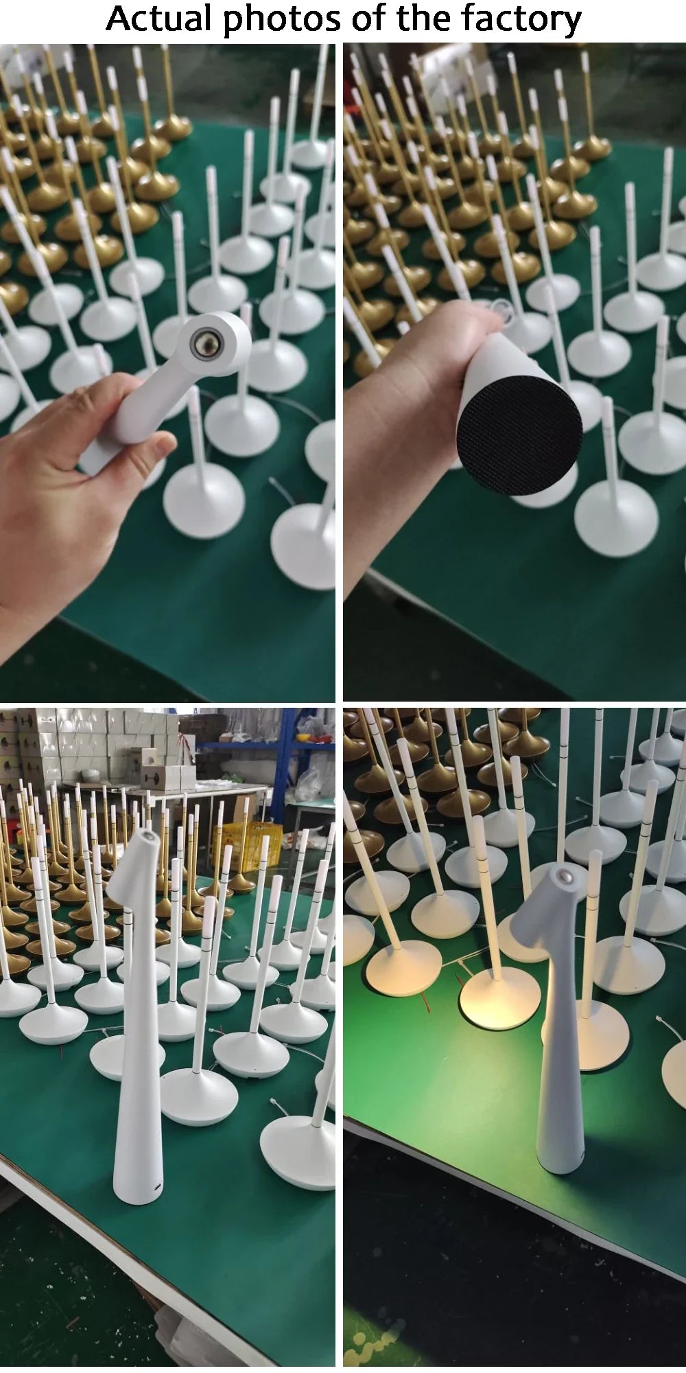 LED Rechargeable Desk Lamp Creative Living Room Study Lamp Top Touch Dimming Atmosphere Desktop Decoration Table Lamp