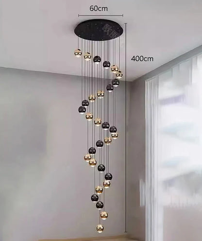 LED Ring Pendant Light for Modern Home Decor - 30 heads / Cold White