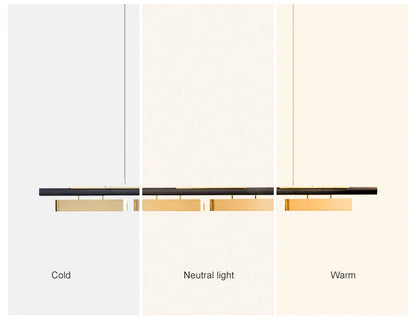 LED Strip Pendant Lights for Modern Home Dining - Chandelier