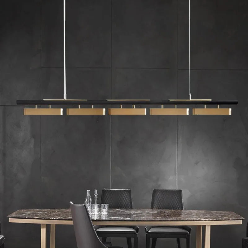 LED Strip Pendant Lights for Modern Home Dining - Chandelier