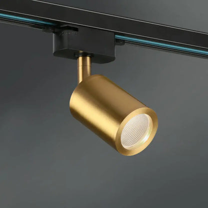 DecorBites™ DecorBites™ LED Tube Spotlight Track Lighting - Postmodern Metal Black & Gold Semi-Flush Ceiling Light