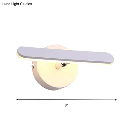 DecorBites™ LED Vanity Lighting Fixture - Modern White Wall Lamp for Bathroom with Natural/Warm Light