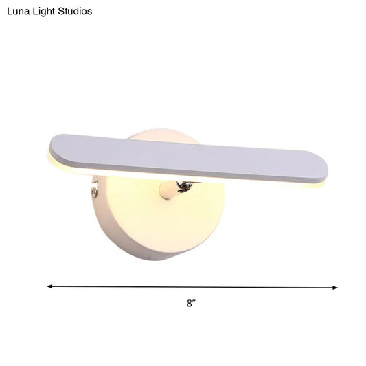 DecorBites™ LED Vanity Lighting Fixture - Modern White Wall Lamp for Bathroom with Natural/Warm Light