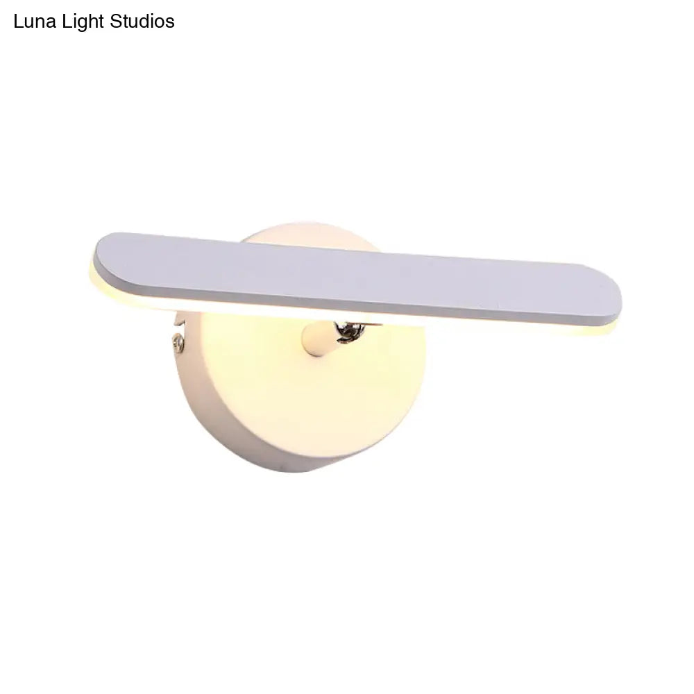 DecorBites™ LED Vanity Lighting Fixture - Modern White Wall Lamp for Bathroom with Natural/Warm Light