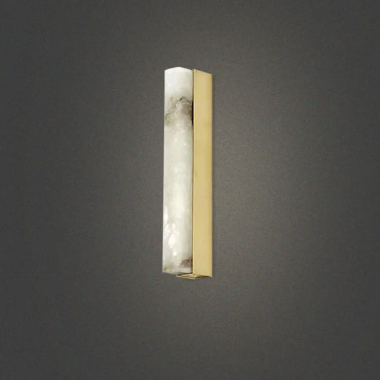 DecorBites™ LED Wall Lighting Simplicity: Rectangular Mica Living Room Sconce