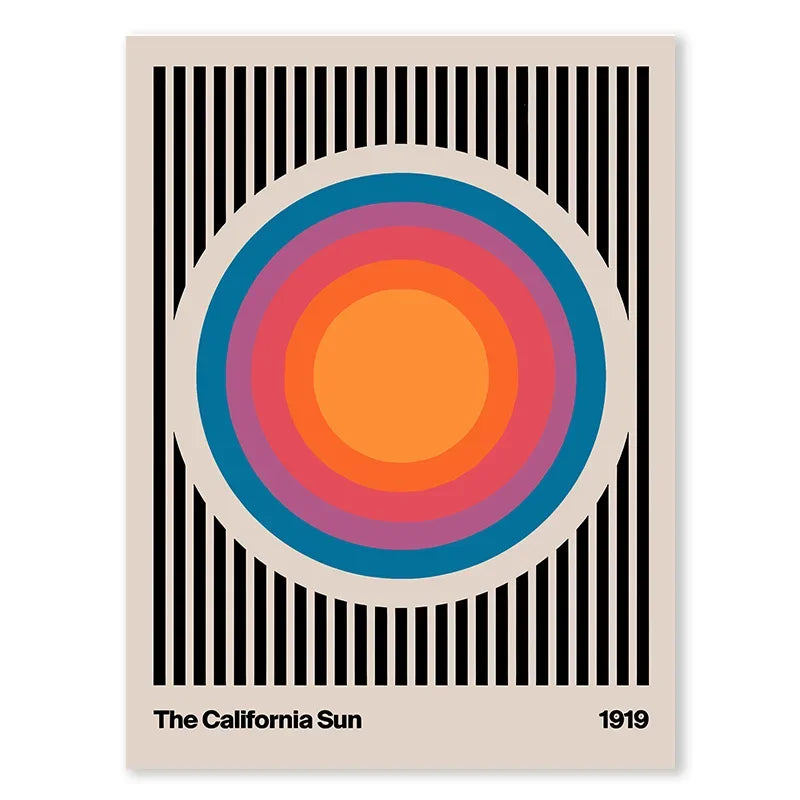 Leopard Color Block Abstract Canvas Wall Art - 03 / 40x60cm No Frame - Posters