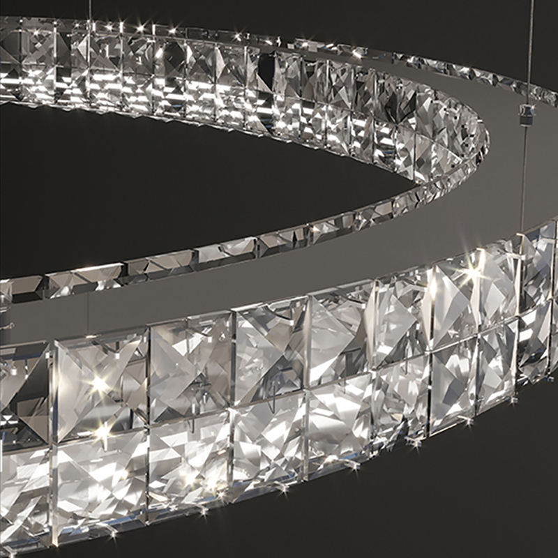 Crystal LED Modern Chandelier