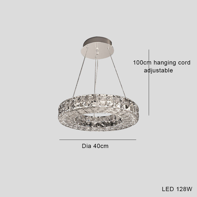 Crystal LED Modern Chandelier