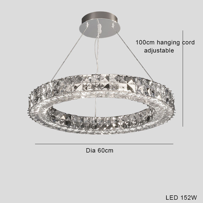 Crystal LED Modern Chandelier